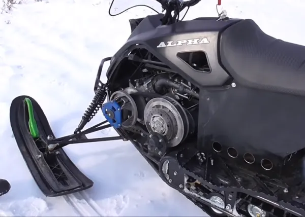 Снегоход Лидер Альфа 3 17 л.с.(машинокомплект) | Мототека