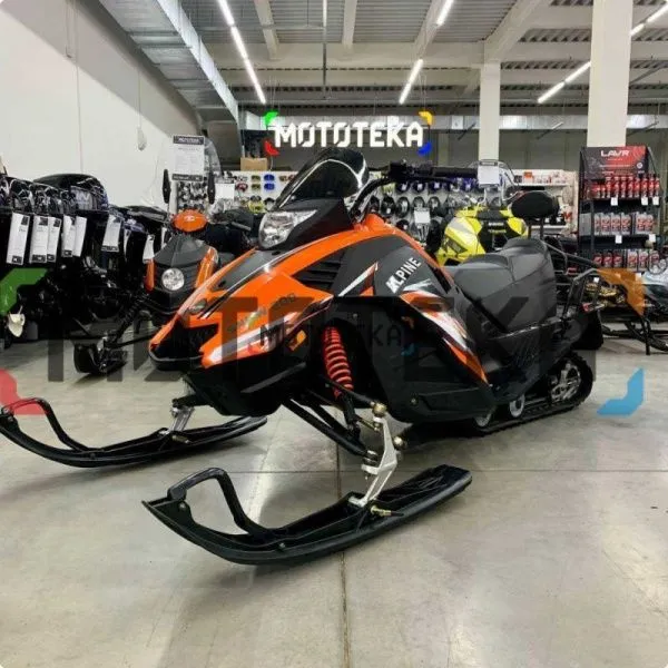 Снегоход MotoLand (Мотолэнд) ALPINE 200 оранжевый (машинокомплект) | Мототека