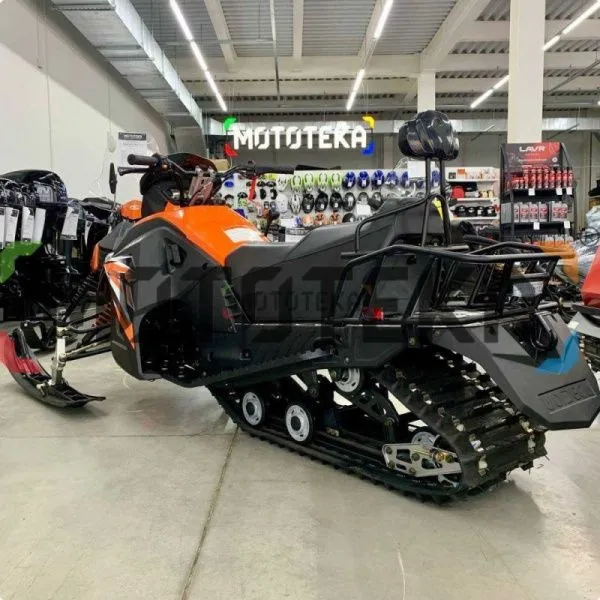 Снегоход MotoLand (Мотолэнд) ALPINE 200 оранжевый (машинокомплект) | Мототека