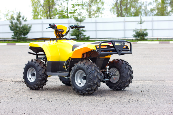 Квадроцикл IRBIS (Ирбис) ATV 200 2024 желтый с ПСМ | Мототека