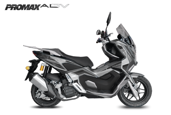 Максискутер PROMAX (Промакс) (Промакс) HONDA ADV 49 (250) EFI серый/черный | Мототека