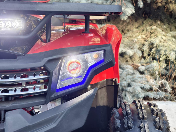 Квадроцикл детский R - MOTO (Р - Мото) Lion 125 A красный (машинокомплект) | Мототека